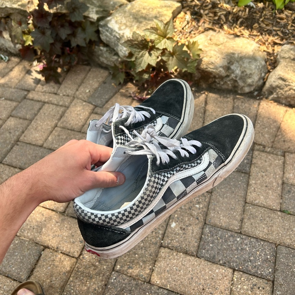 Vans Multi-Checkered LowTop Shoes